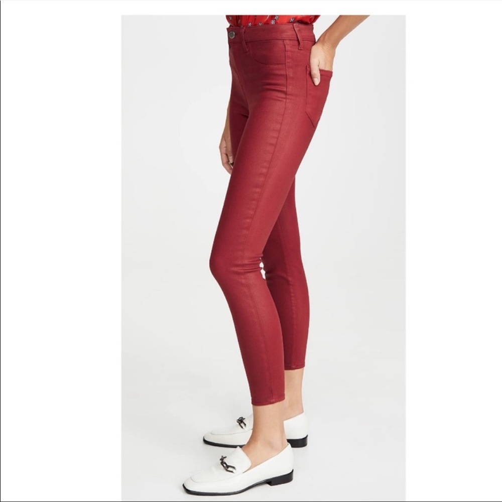 L’Agence Margot High Rise Coated Skinny Jeans - Picture 3 of 12